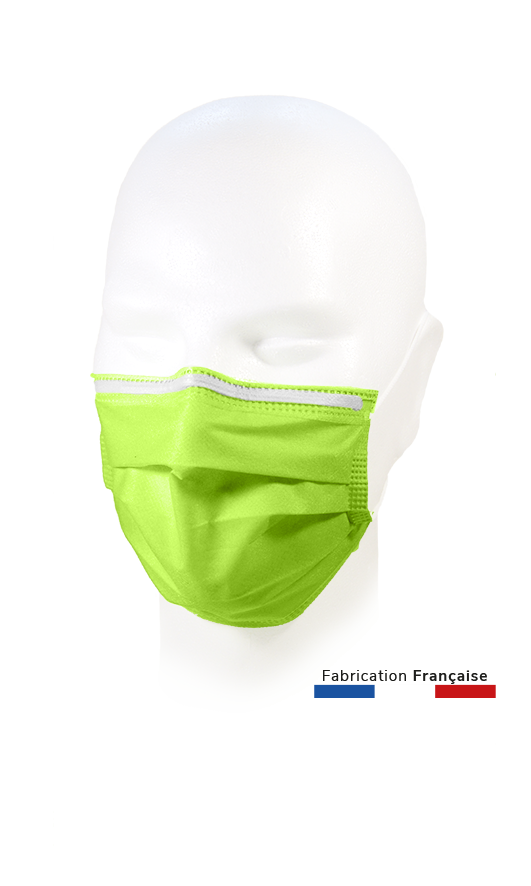 Masque Vert Fluo